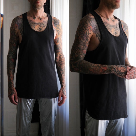 FEAR OF GOD Collection Two 2016-2017 Black Longline Tank Top | 100