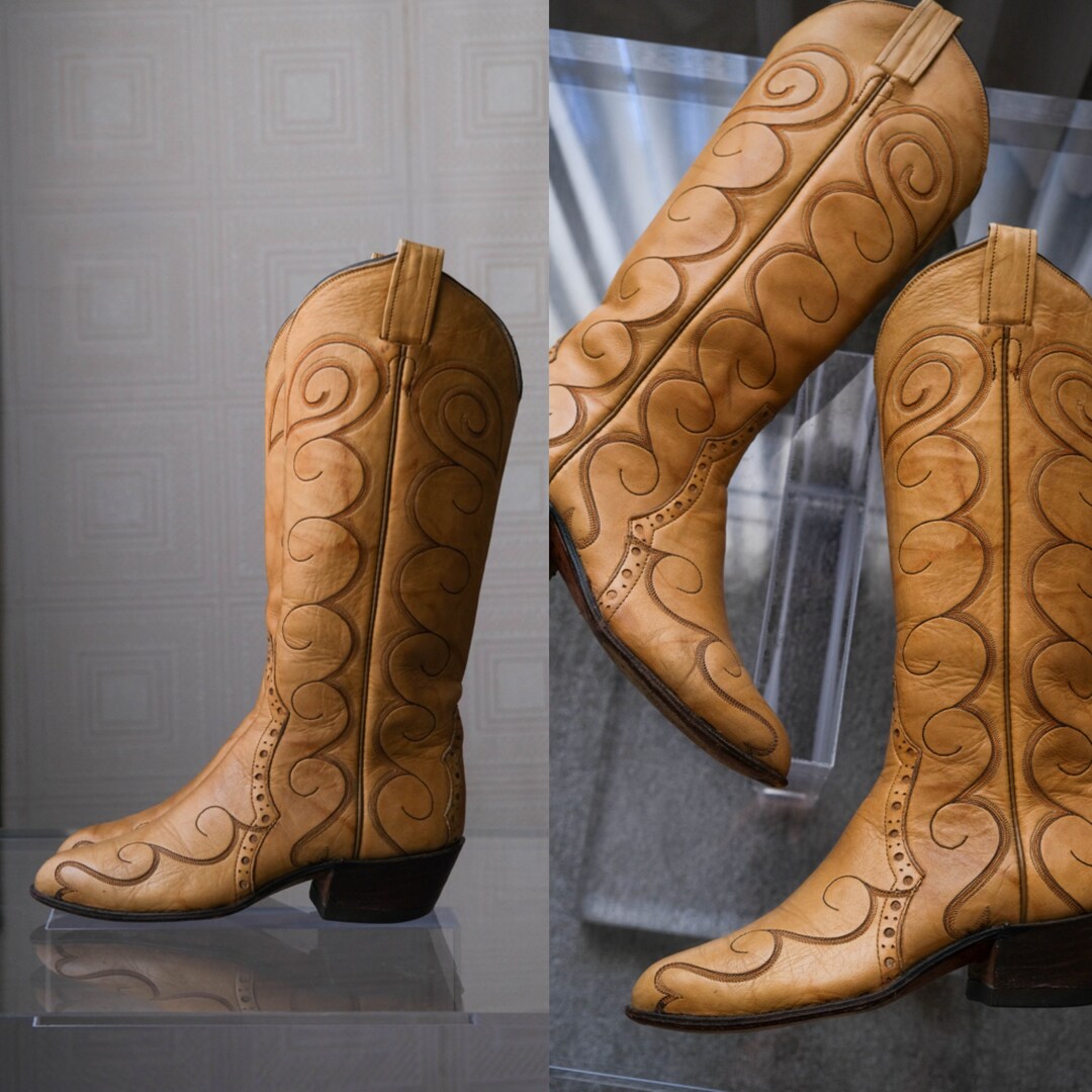 Bottes Western Marron pour Femme - Boutique Cowboy