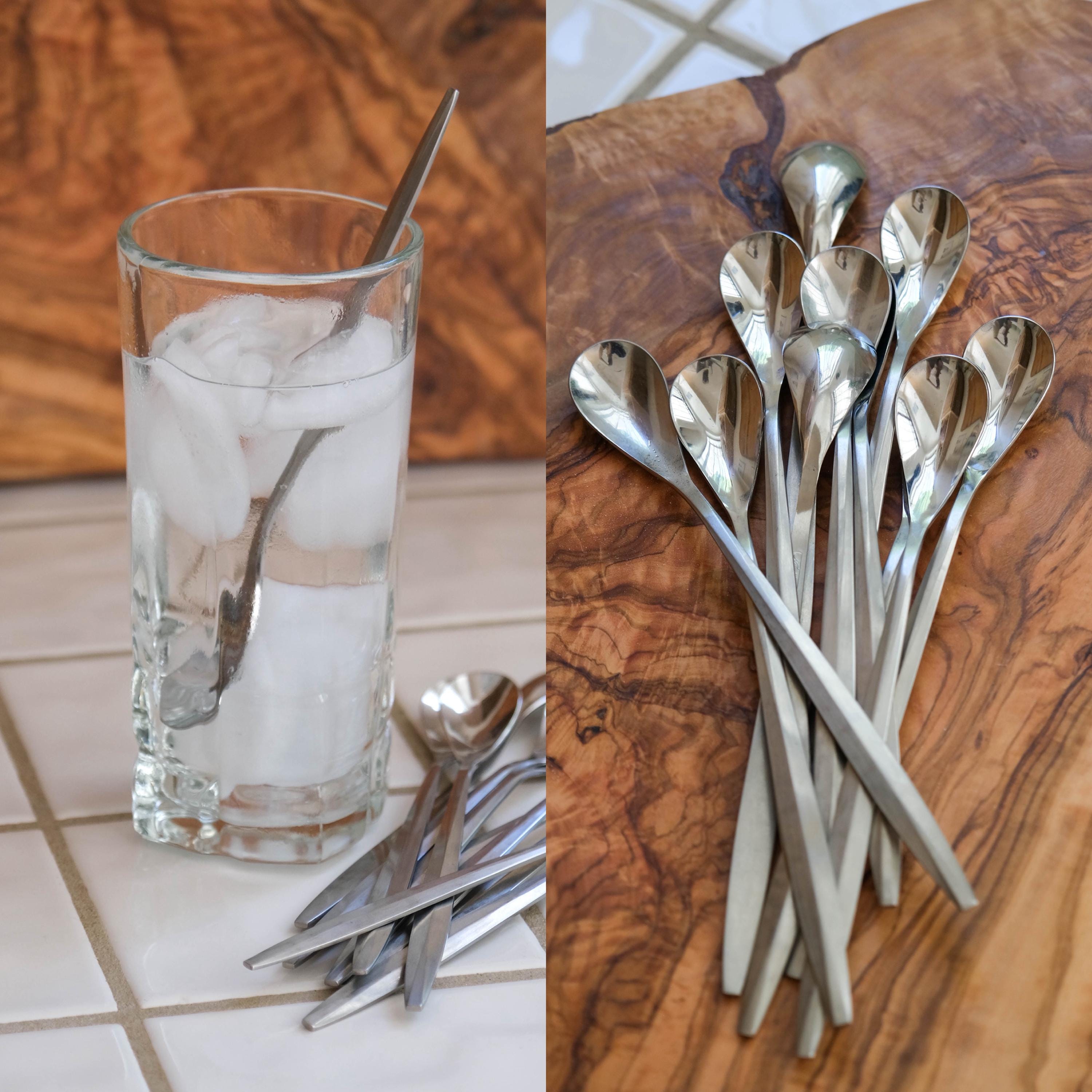 Noritake 18-8 ステンレス カトラリーセット Noritake 18 8 Stainless Steel Flatware - Etsy
