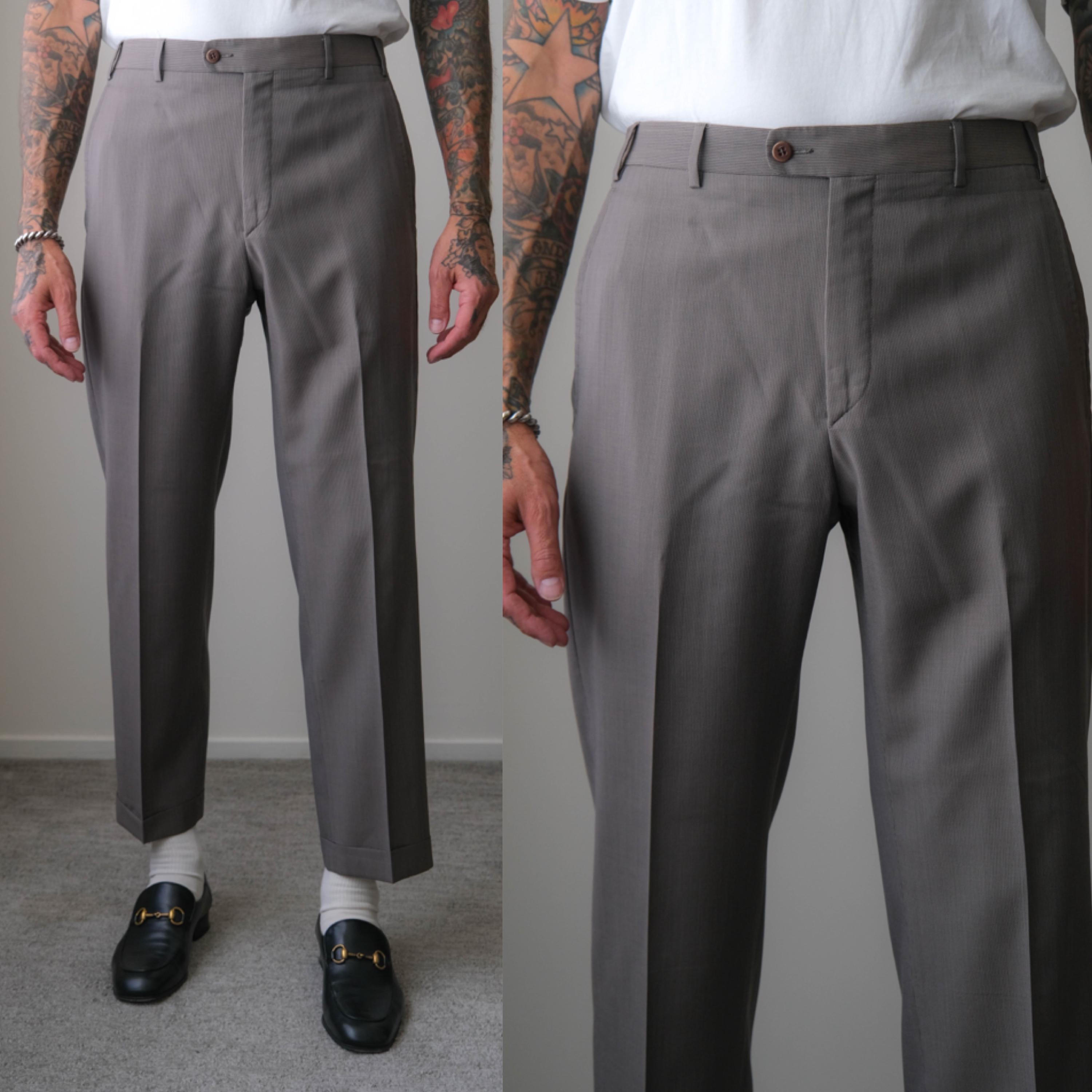 90s GIORGIO ARMANI GOLF レーヨンウールワイドトラウザーズ Giorgio Armani Golf - Etsy
