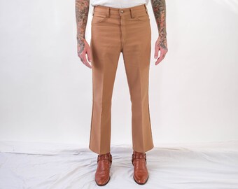 70s Deadstock Unisex Western Snaps High Waist Pants Trousers - Etsy