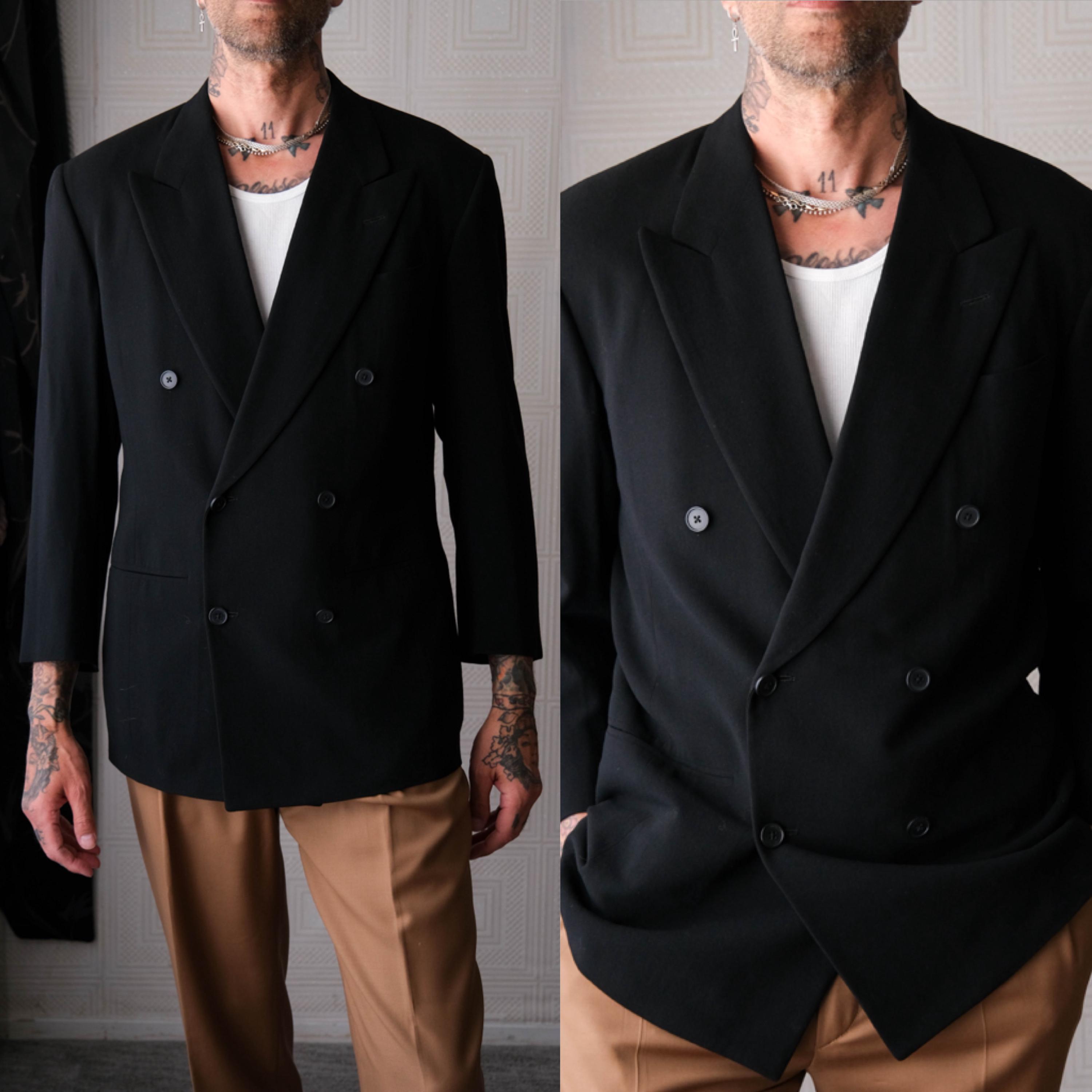 80-90s DONNA KARAN　Linen Over Jacket 90s Donna Karan - Etsy