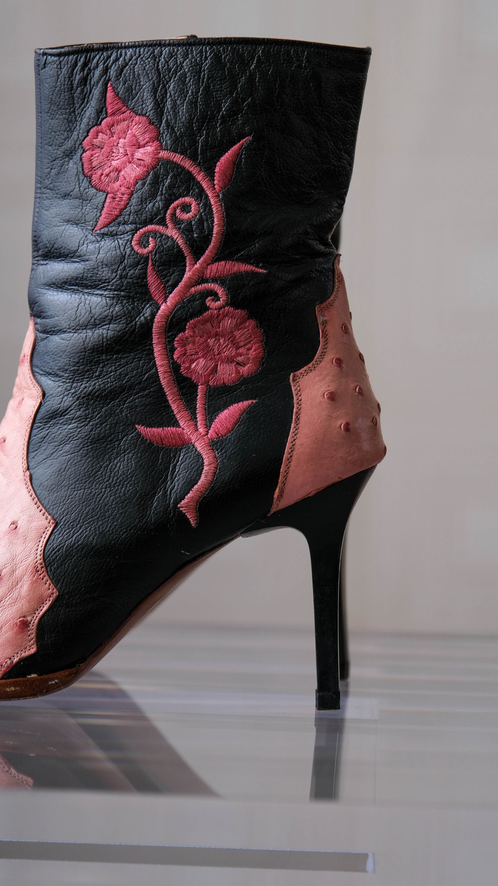 靴 Ameri Vintage SHEER EMBROIDERY BOOTS セール】SHEER EMBROIDERY BOOTS（ブーツ）｜Ameri（アメリ）の