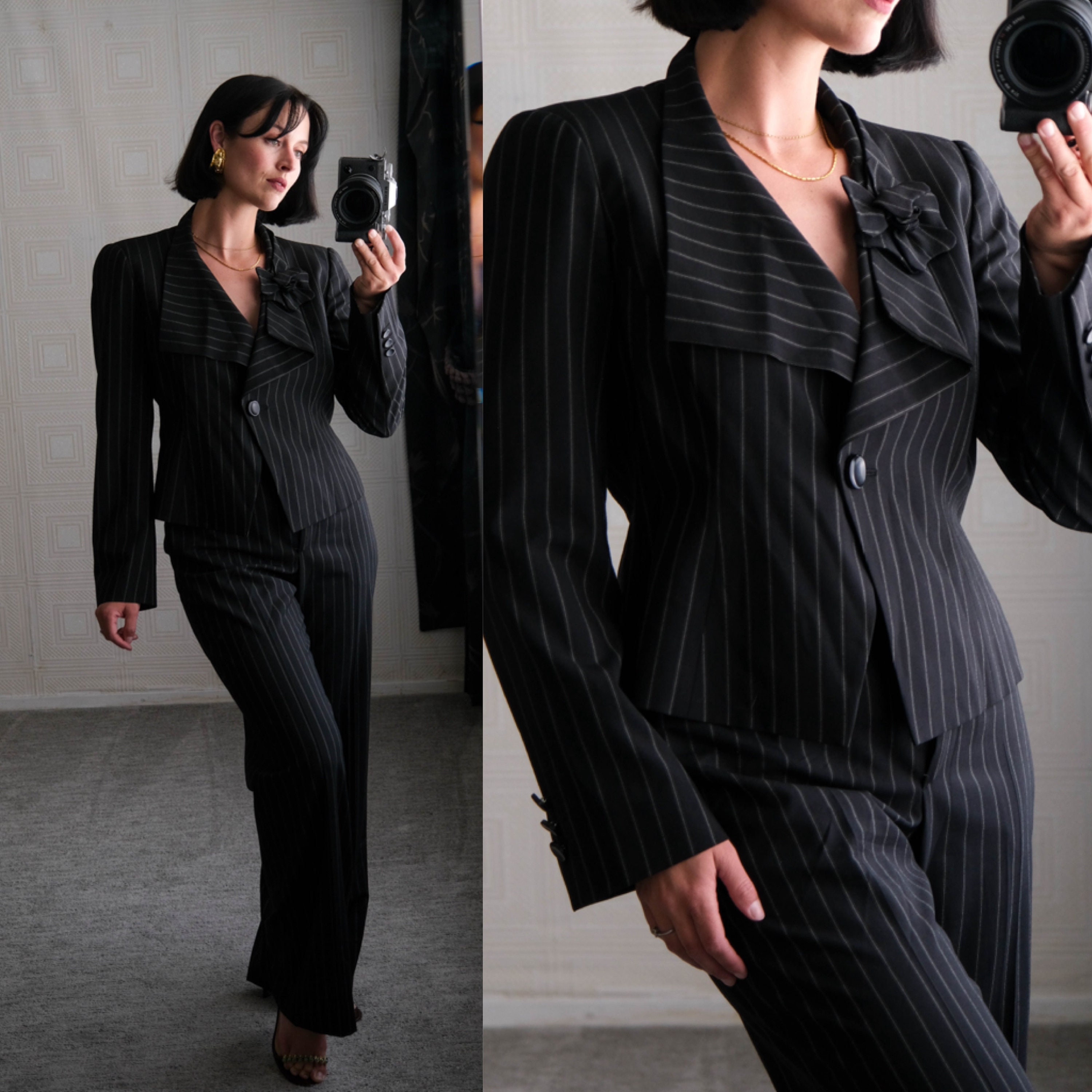 Armani Suit Women Etsy