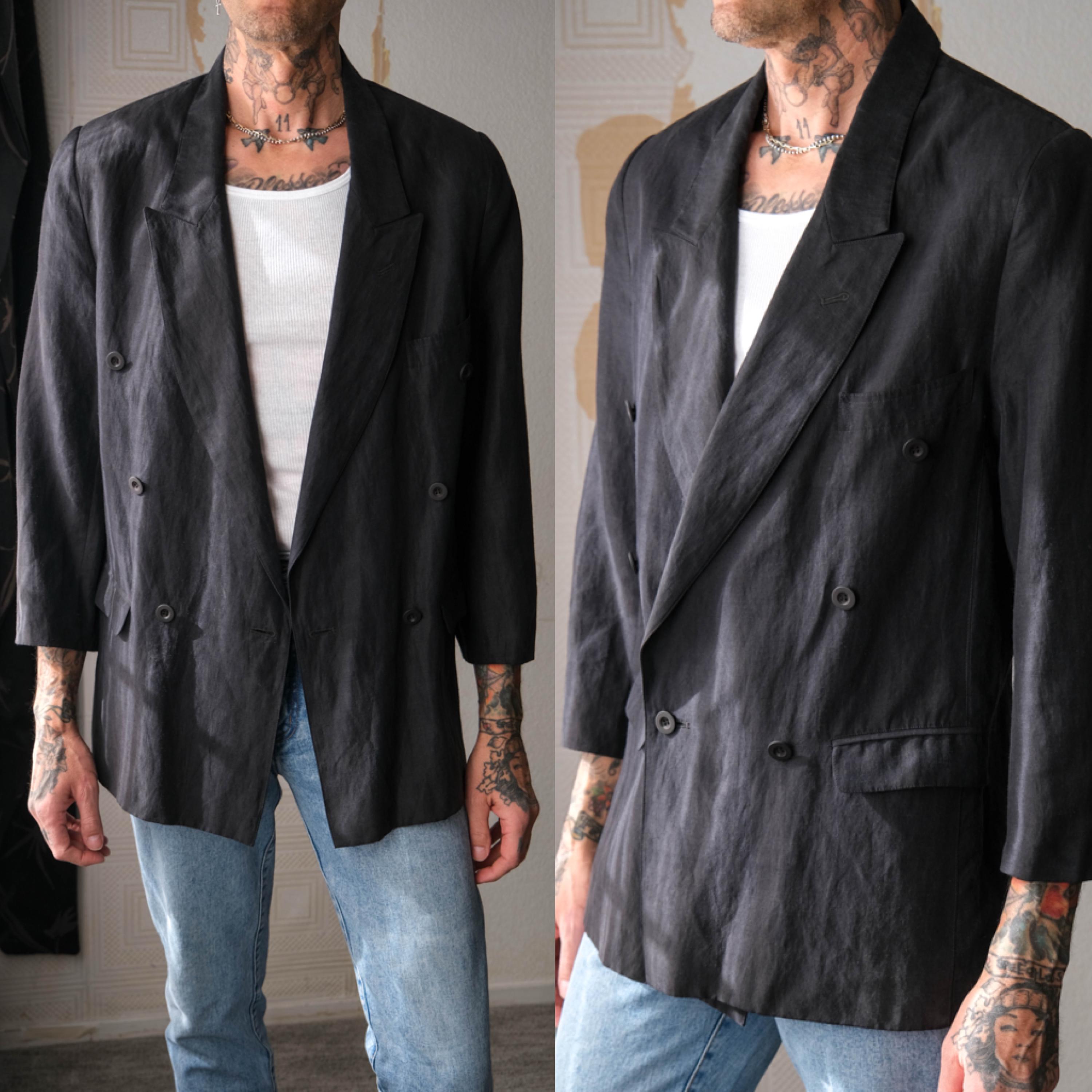 Vintage 1980s Double Breasted Suit - Etsy