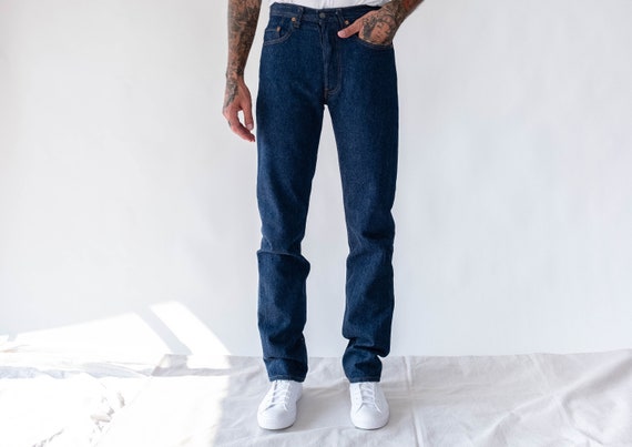 levis 501 rinse dark wash