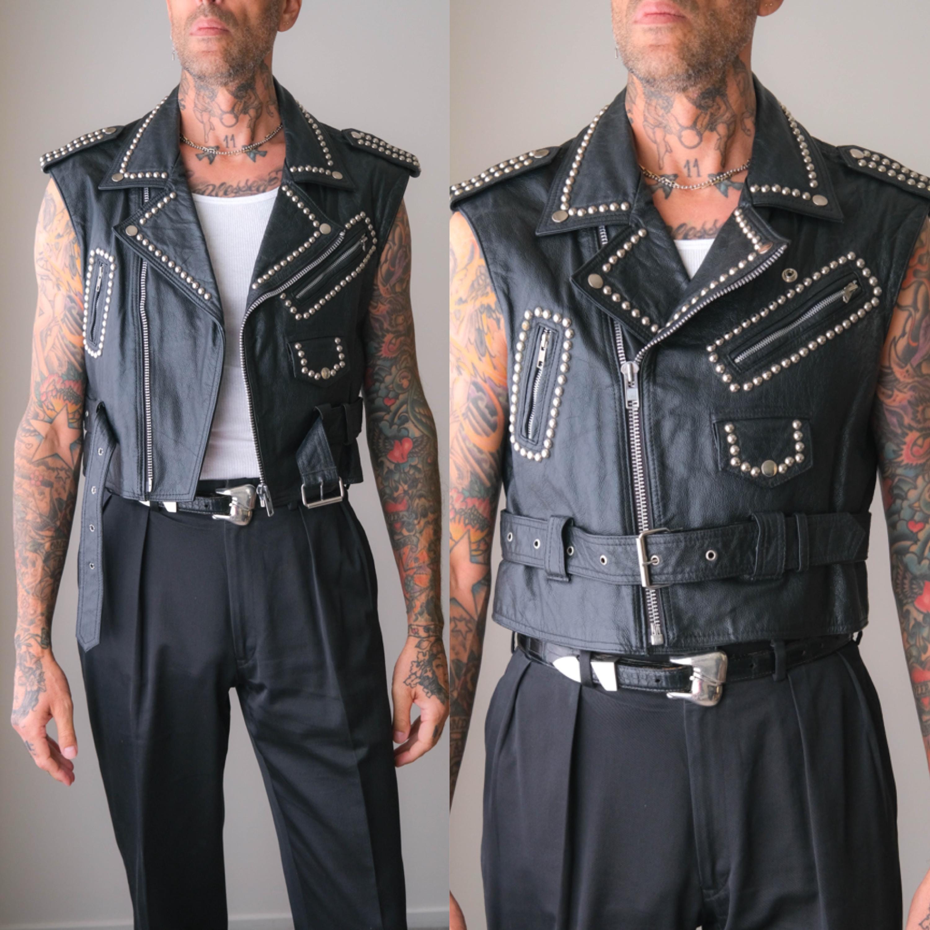 Levis Biker Vest - Etsy