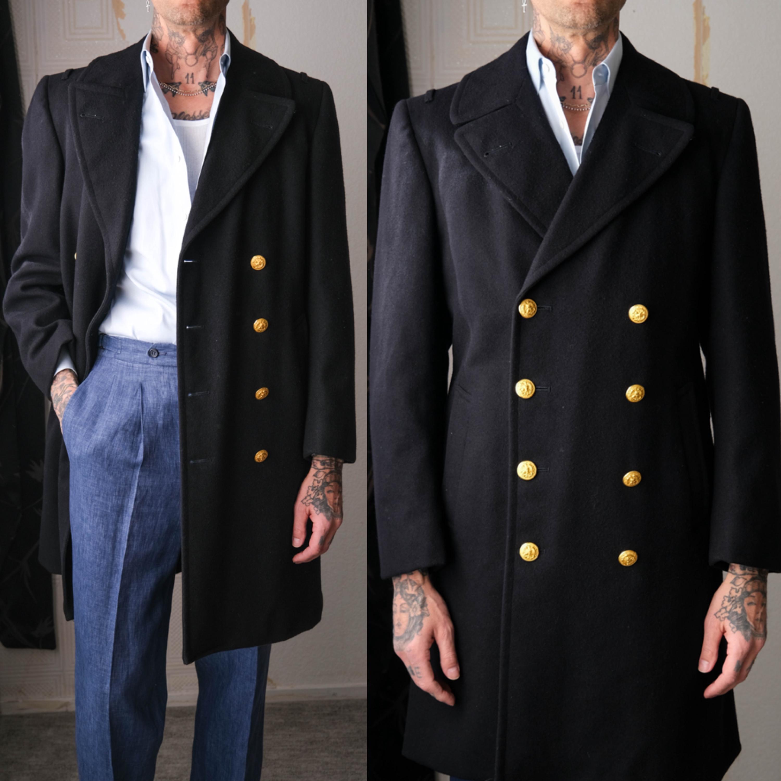 Us Navy Wool 1960s Peacoat - Etsy