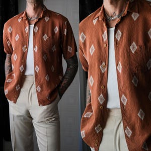 Vintage 90s GIORGIO ARMANI A Milano Borgonuovo 21 Ginger Reverse