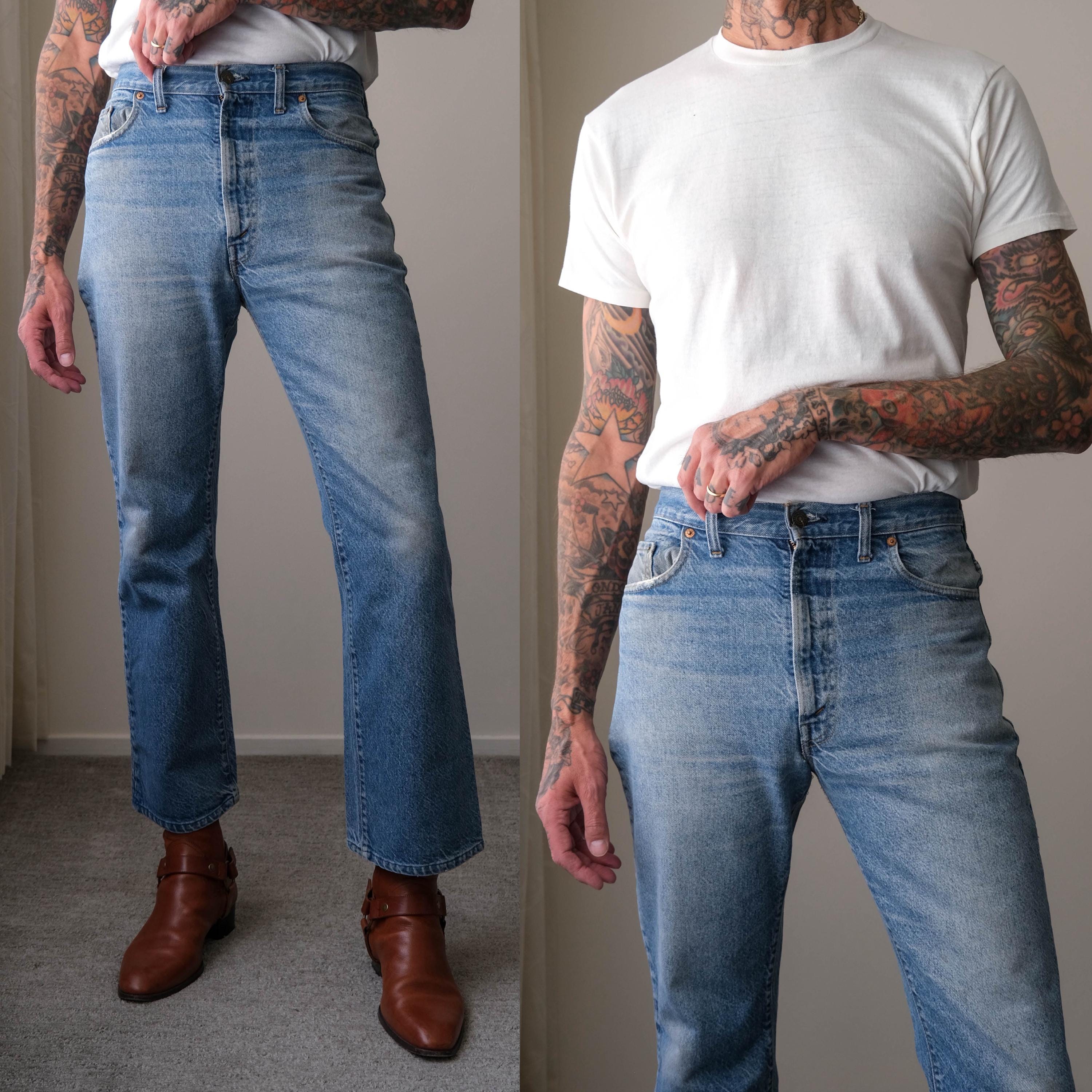 Levis Saddleman Jeans - Etsy