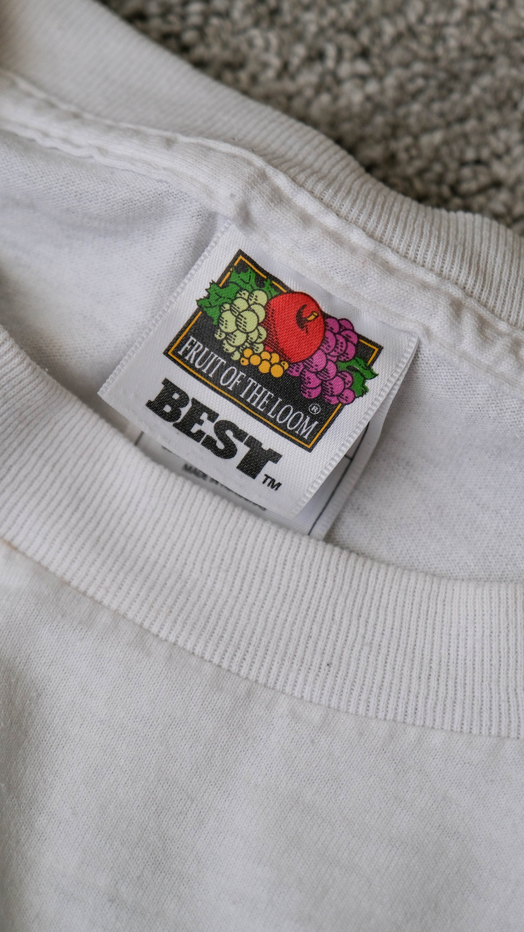 トップス 90s VINTAGE FRUIT OF THE LOOM NEWYORK Vintage Fruit Of The Loom 1990 “Welcome To New York” Single