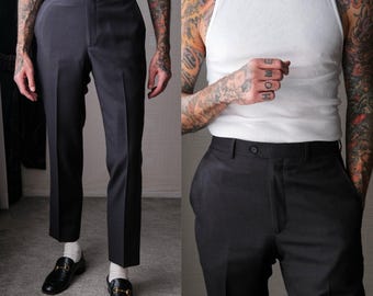 【Italy製】90s Zanella×Neiman Marcus slacks Vintage 90s ZANELLA for Neiman Marcus Black & White Houndstooth