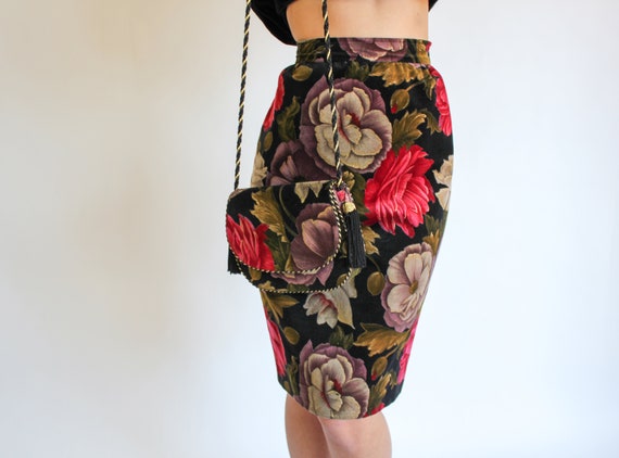 Vintage 80s Ungaro Parallele Paris High Waisted Fl