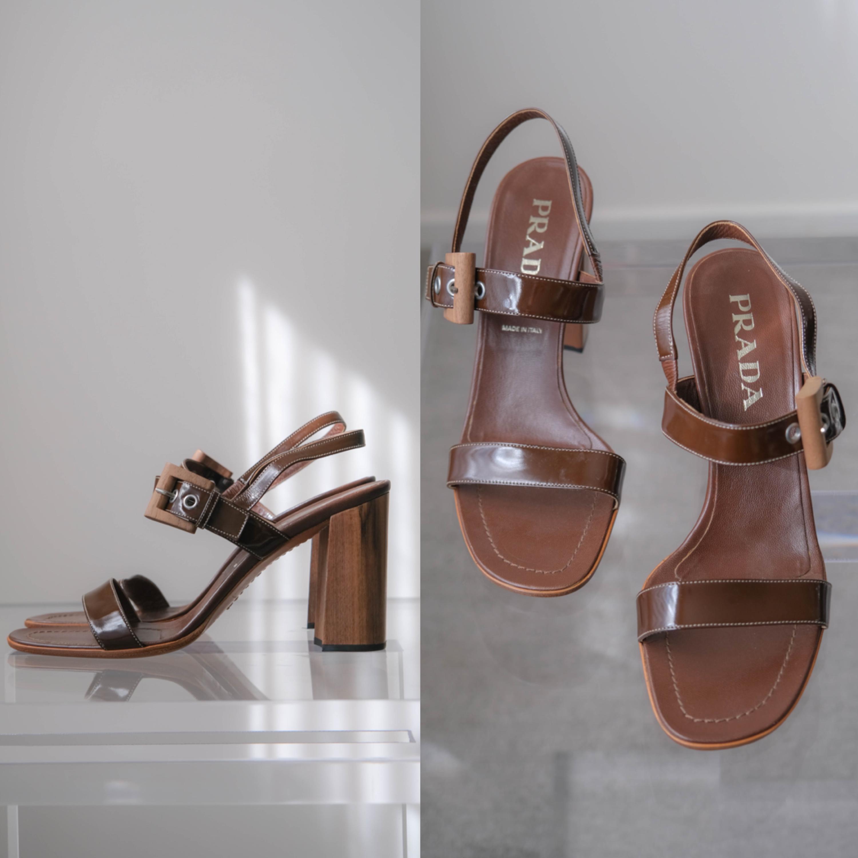 Vintage Prada Sandals - Etsy
