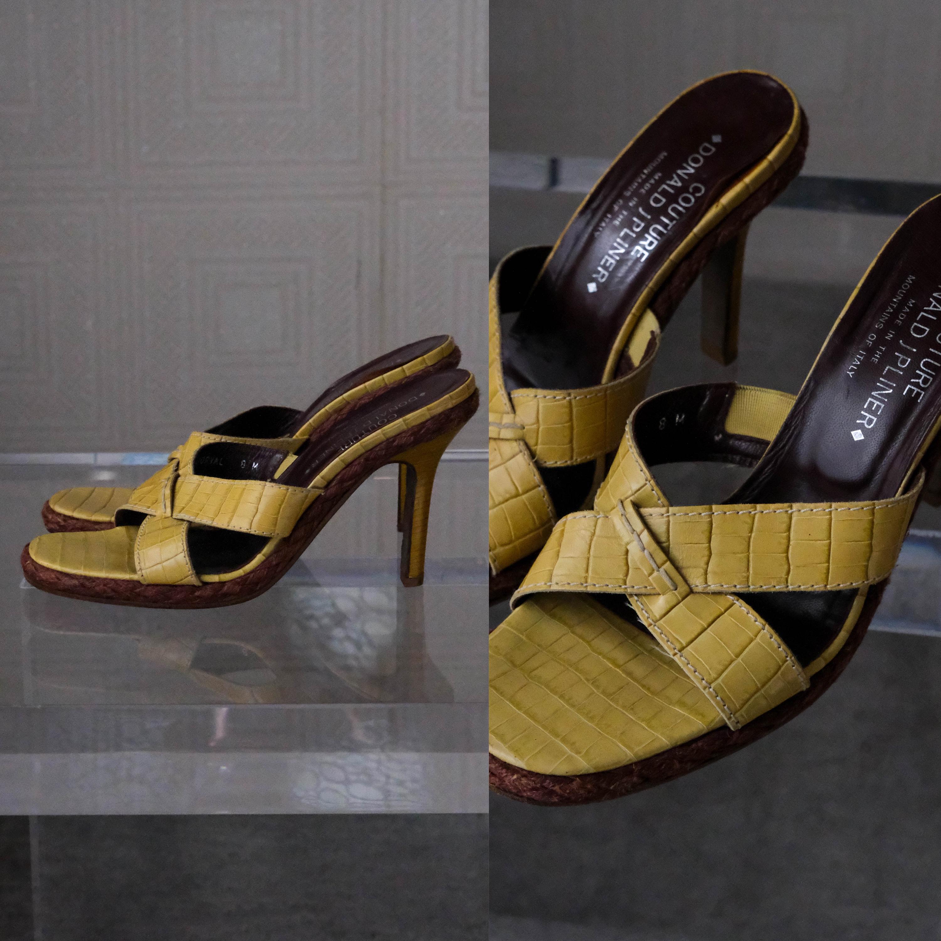 Pair of Donald Pliner mules in excellent shape!! ULLI at Donald Pliner main image 4