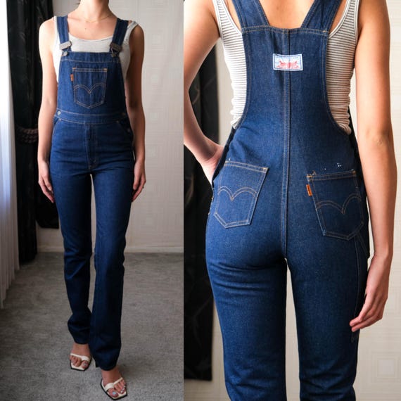 Levi’s Vintage Clothing オーバーオール　インディゴ Vintage 70s LEVIS Orange Tap Deep Indigo Wash Slim Fit Bib