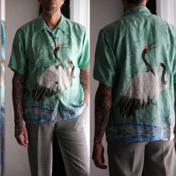 40s Japanese vintage shirt 大日本帝国軍 海軍｜ファッション