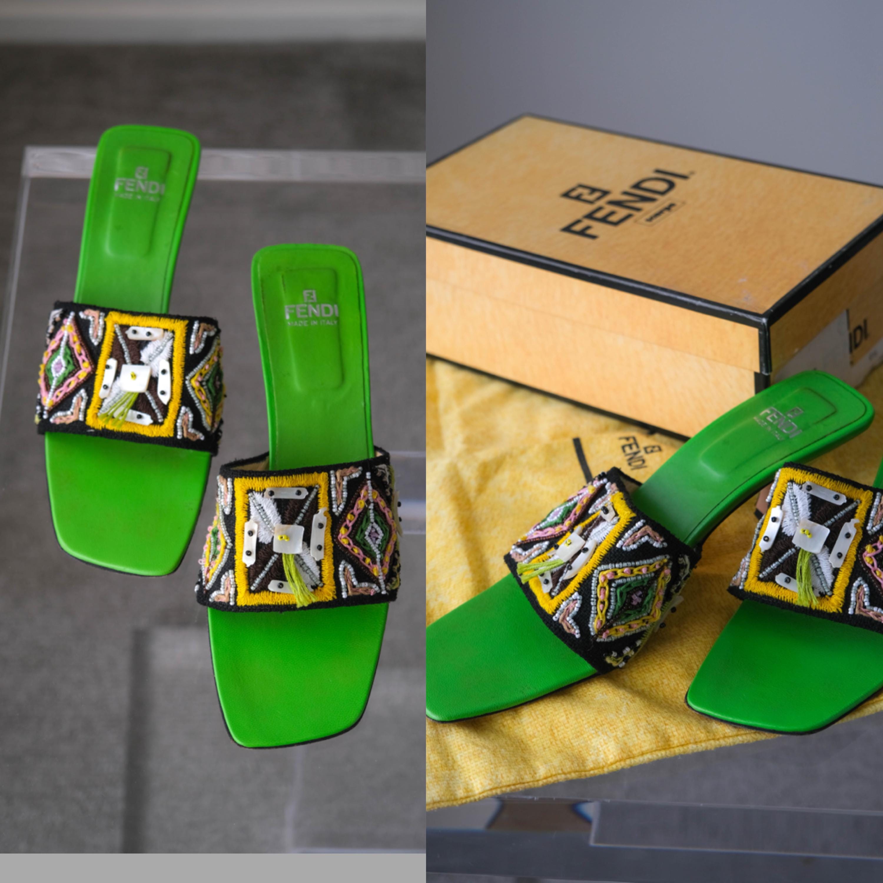 90s Prada Sandals - Etsy