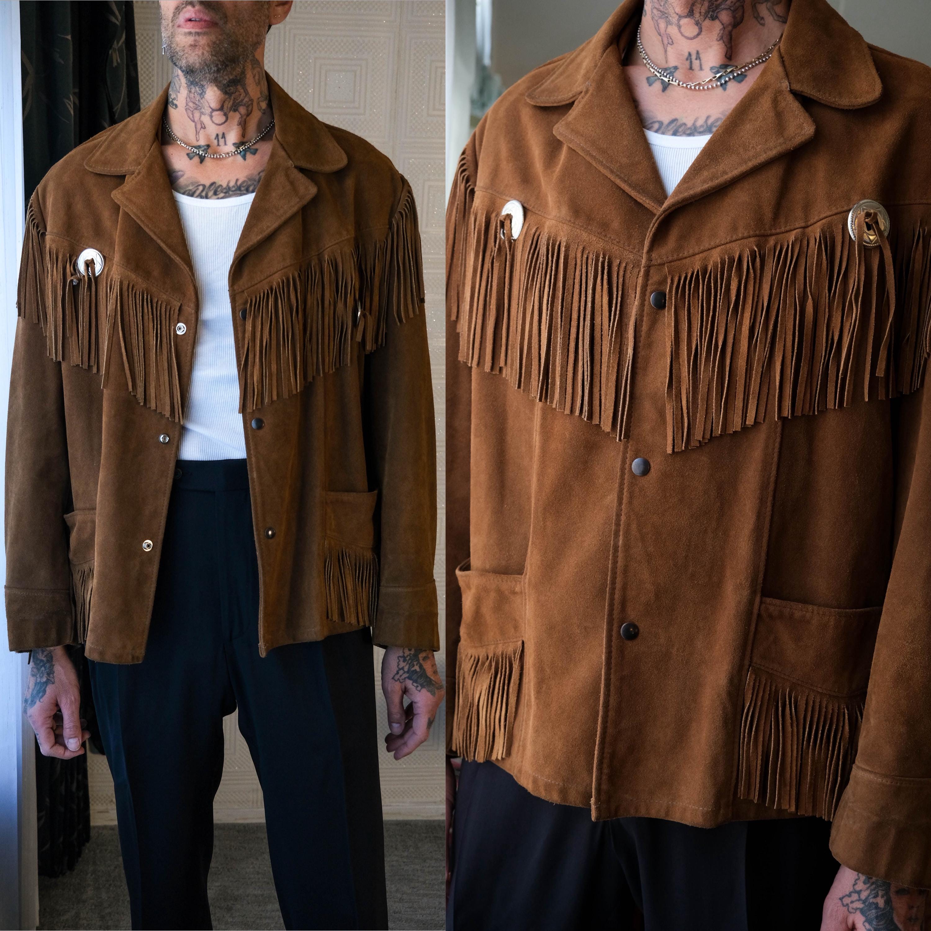 Schott Fringe Jacket - Etsy