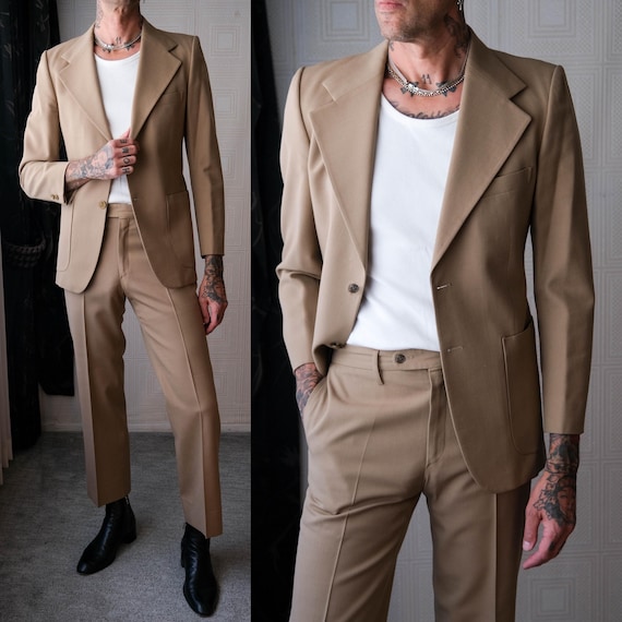 70s?イヴ・サンローラン★茶　w32◎ブーツカットスラックス★ 1970's “ イヴ・サンローラン （ Yves Saint LAURENT