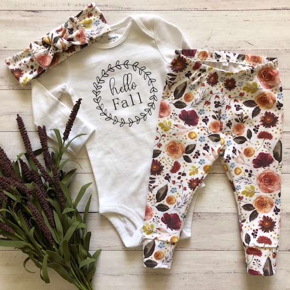 floral newborn outfit