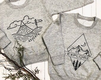 NEW!! EXPLORE-Sweatshirts/Toddler Size
