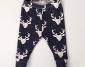 Baby/Toddler Knit Leggings-Oh Deers-Gender Neutral