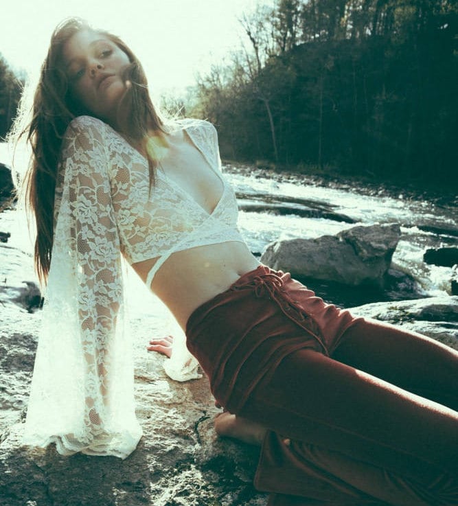 Sheer Festival Top, Ivory Lace Front Tie Top with Huge Bell Sleeves, Foley Hippie, Festival Clothing, Festival Outfits,Lace Crop Top, Wrap Sheer Festival Top, Ivory Lace Front Tie Top with Huge Bell Sleeves, Foley Hippie, Festival Clothing, Festival Outfits,Lace Crop Top, Wrap