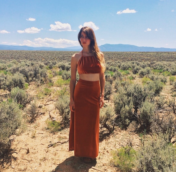 Hippie top skirts twin