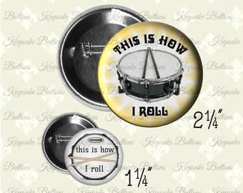 Band pins | Etsy
