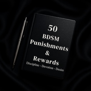 50 BDSM Punishments & Rewards PDF – Task and Reward Guide for Dominants and Submissives