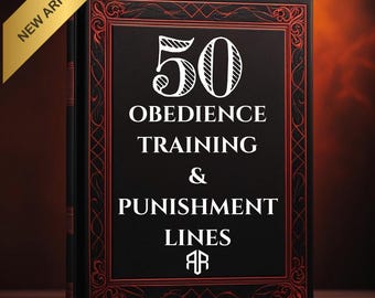 Obedience Training & Punishment Lines PDF – 50 Writing Tasks for Submissive Discipline