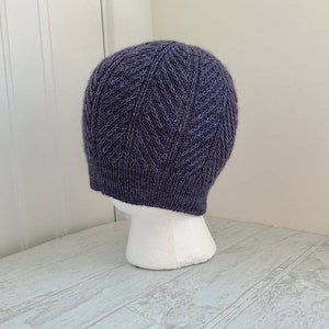 Weybosset Hat Adult Beanie Knitting Pattern PDF Download Hand knitting Instructions image 3
