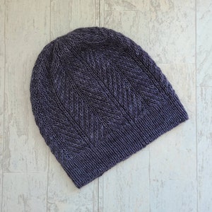 Weybosset Hat Adult Beanie Knitting Pattern PDF Download Hand knitting Instructions image 2