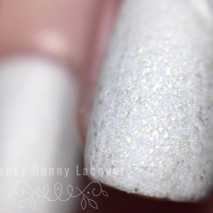 Fresh Fallen Snow - matte nail polish - matte white- 5 free - handmade - indie nail polish - white nail polish - nails - manicure