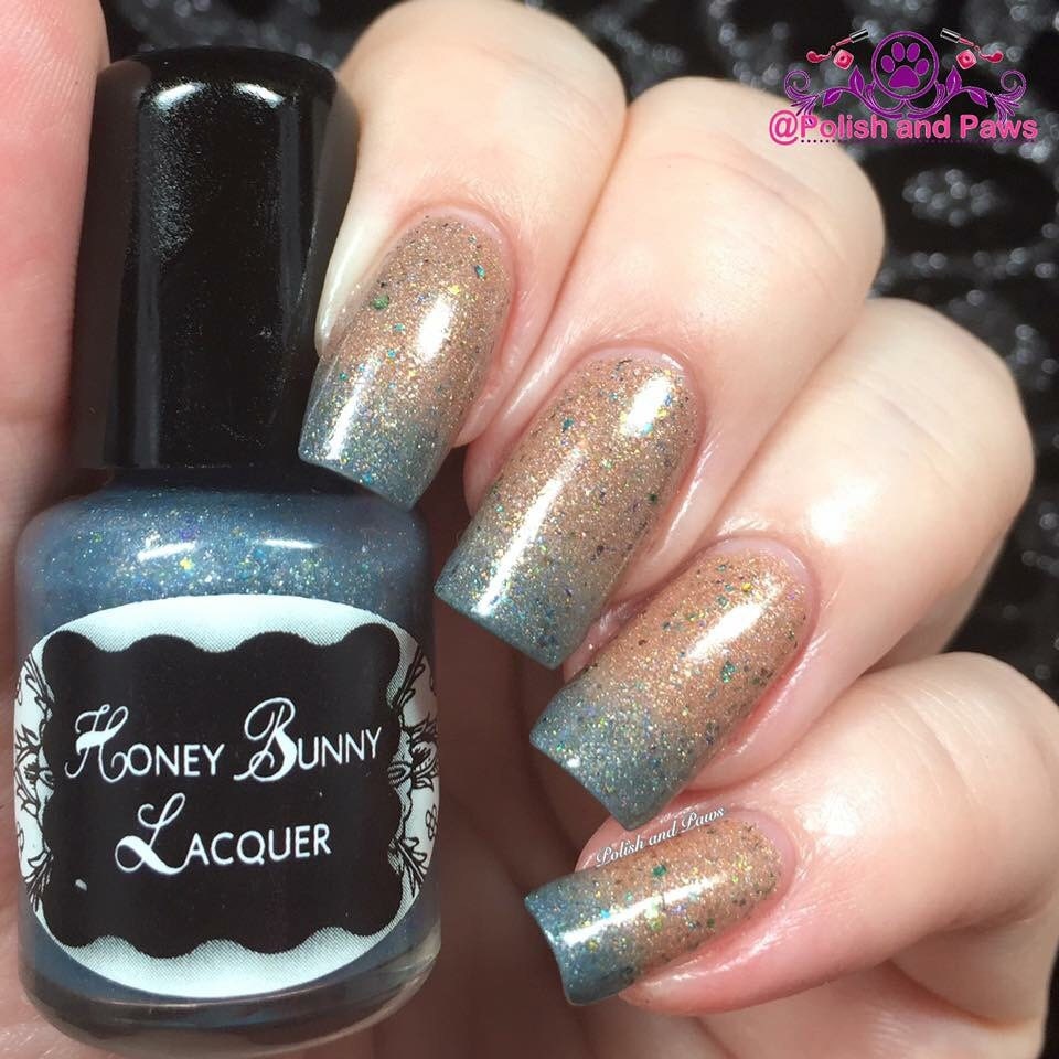 I Put A Spell On You - thermal nail polish - indie nail polish - blue…