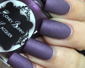 All Night Thing - matte nail polish - indie - 5 free - handmade - indie nail polish - purple nail polish - nails - manicure - makeup