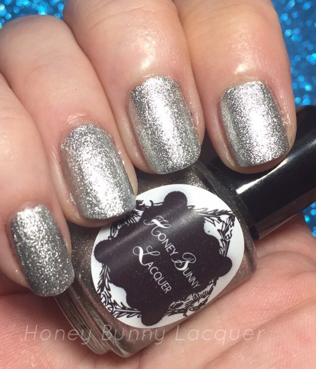 シルバーベル - マットネイルポリッシュ - マットシルバー - 5個無料