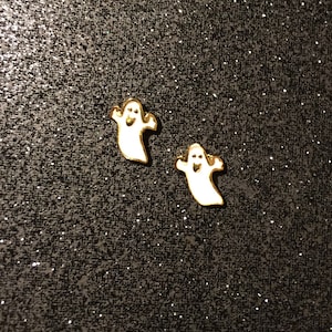 Set of 2 ghost nail charms - NAIL ART