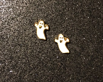 Set of 2 ghost nail charms - NAIL ART