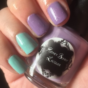 Lavender Mint - thermische nagellak - indie nagellak - paarse thermische nagellak - glanslak - indiecosmetica - make-up - 5 gratis