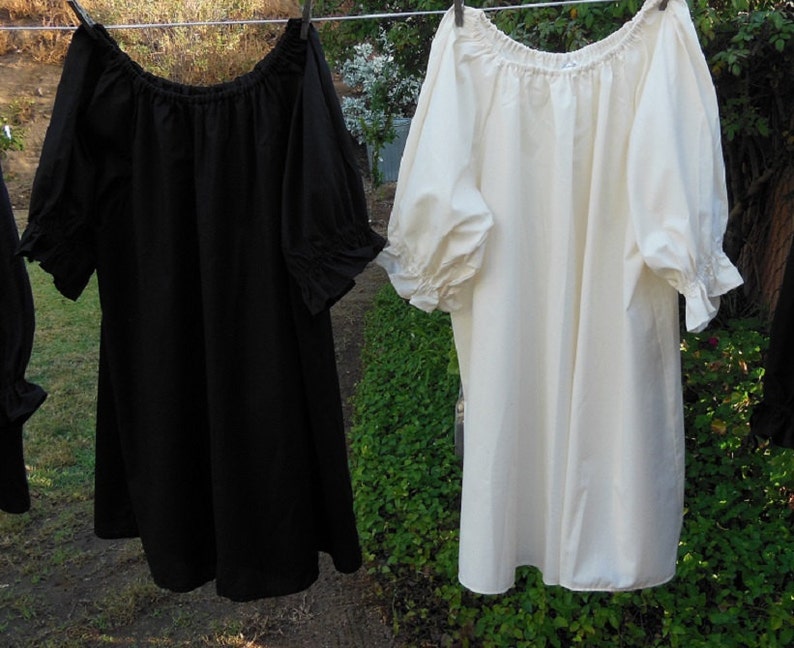 plus size renaissance chemise
