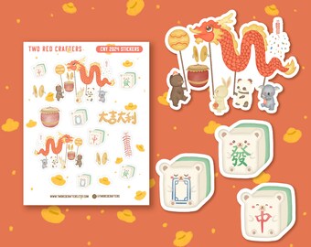 Chinese New Year 2024 Stickers