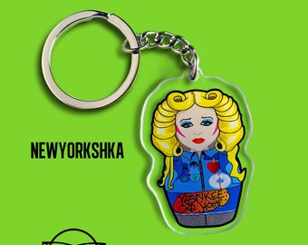 Hedwig Doll Acrylic Keychain