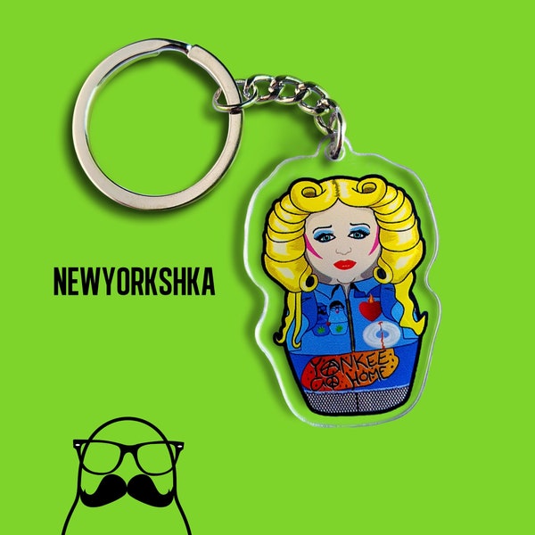 Hedwig Doll Acrylic Keychain