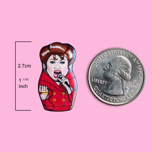 Jinkx Monsoon Judy Garland Snatch Game Doll Pin Pin Badge Fridge Magnet Needle Minder Mini 2.7cm