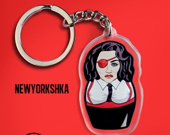 Madonna Madame X Doll Acrylic Keychain