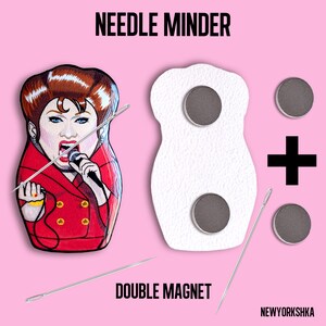 Jinkx Monsoon Judy Garland Snatch Game Doll Pin Pin Badge Fridge Magnet Needle Minder image 6