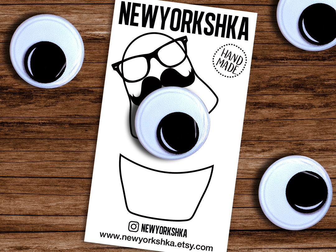 Googly Eye Everything Everywhere All at Once Pin....and Etsy