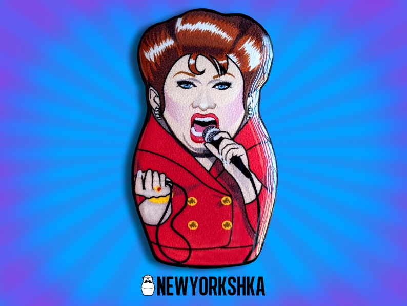 Jinkx Monsoon Judy Garland Snatch Game Doll Pin Pin Badge Fridge Magnet Needle Minder image 1